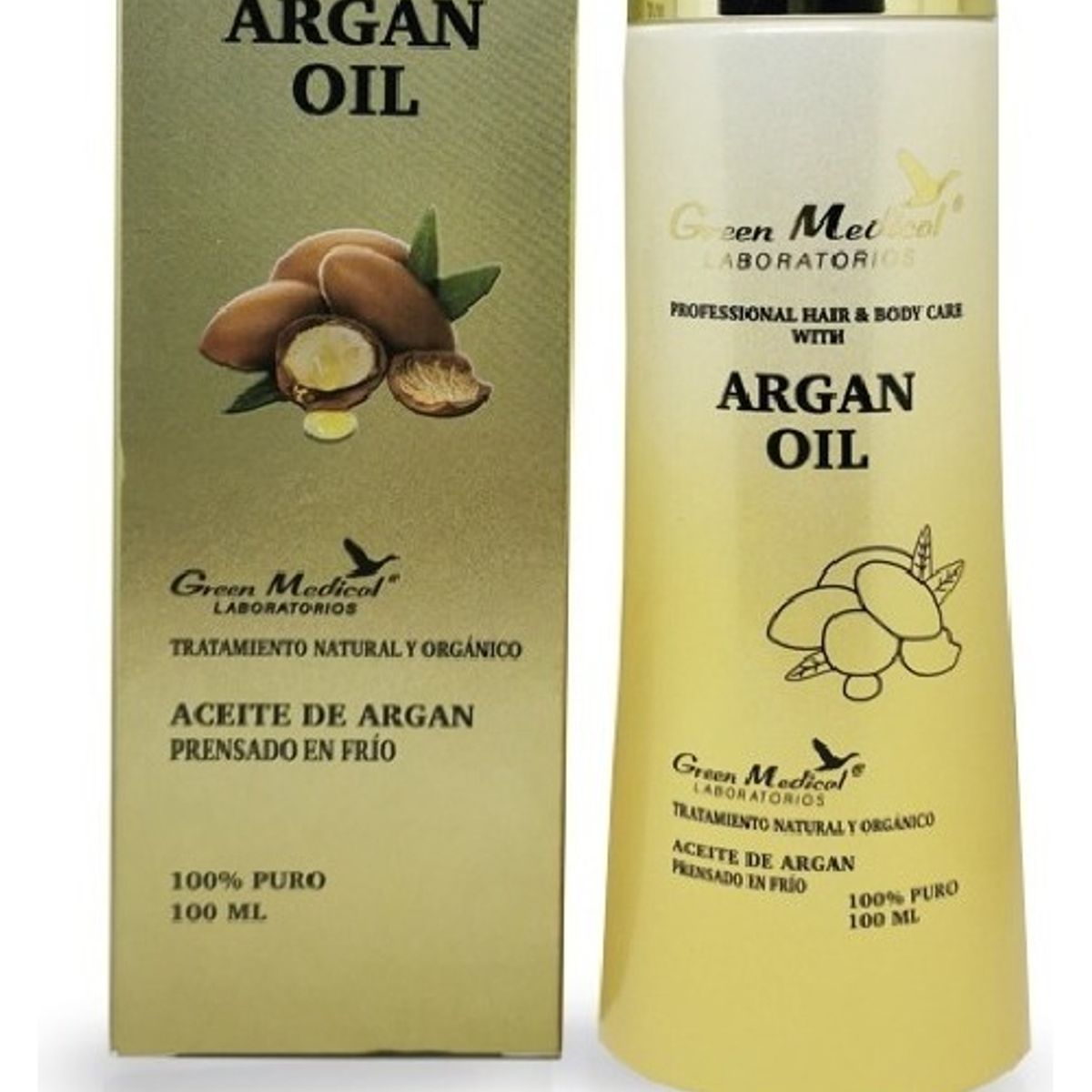 GREEN MEDICAL - Aceite De Argan 100% Organico 100 Ml