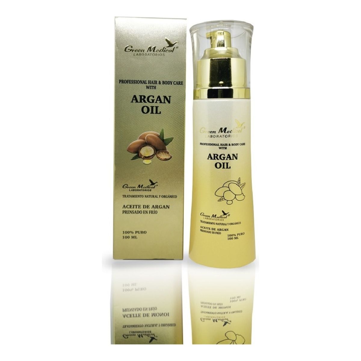 GREEN MEDICAL - Aceite De Argan 100% Organico 100 Ml