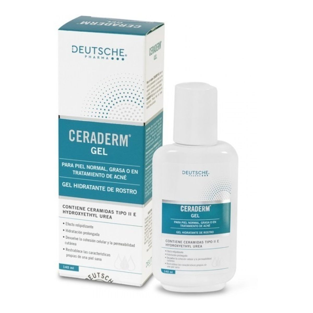 PHARMA - Ceraderm Piel Normal Gel X 140 Ml.-