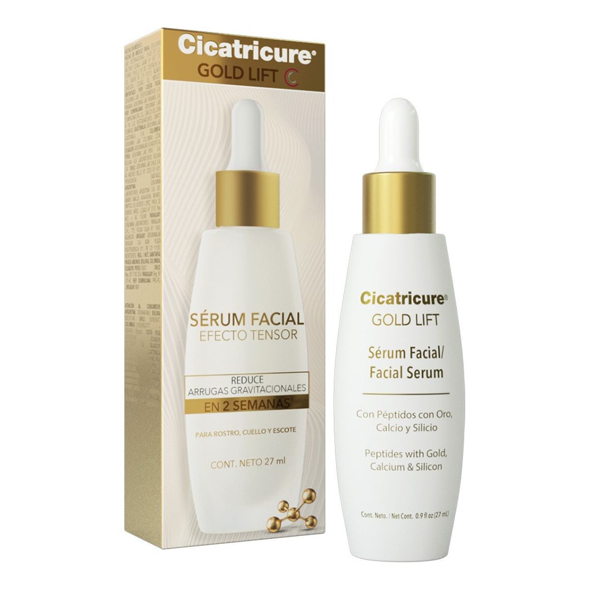 GENOMMA LAB - Cicatricure Gold Lift Serum Facial 27 Ml