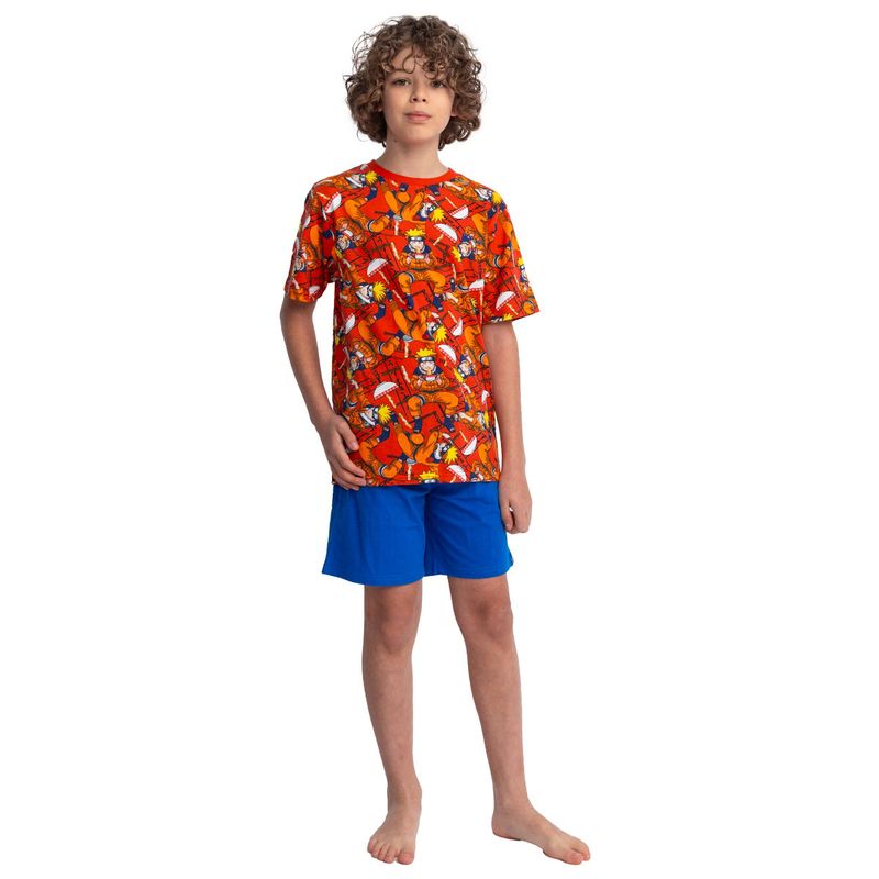 TOP - Pijama Algodón Niño Verano Naruto C1 Top