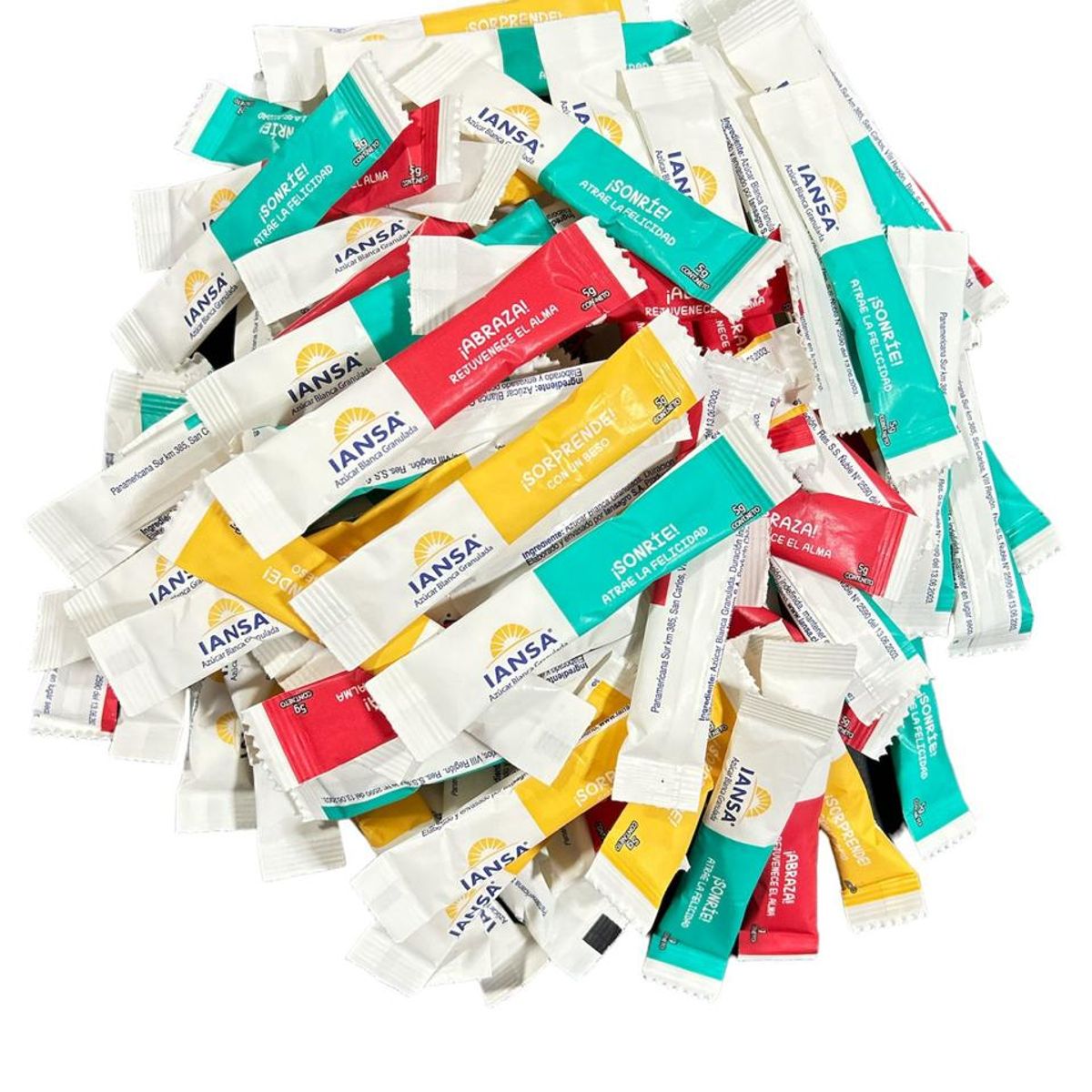 IANSAGRO - Azúcar Iansa En Sachet Largo 5g 800 Unidades
