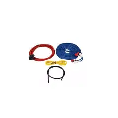 GENERICO - Kit Cables N14 Para Amplificador Y Subwoofer 1500w Auto