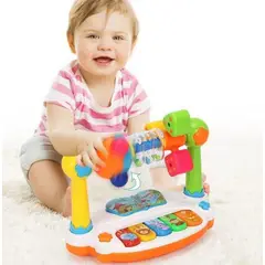 GENERICO - Piano Arco Con Sonido Musical Didáctico Para Bebés