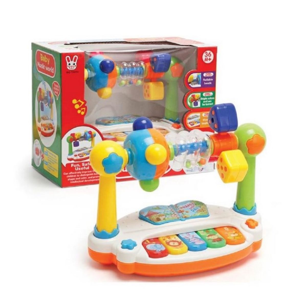 GENERICO - Piano Arco Con Sonido Musical Didáctico Para Bebés