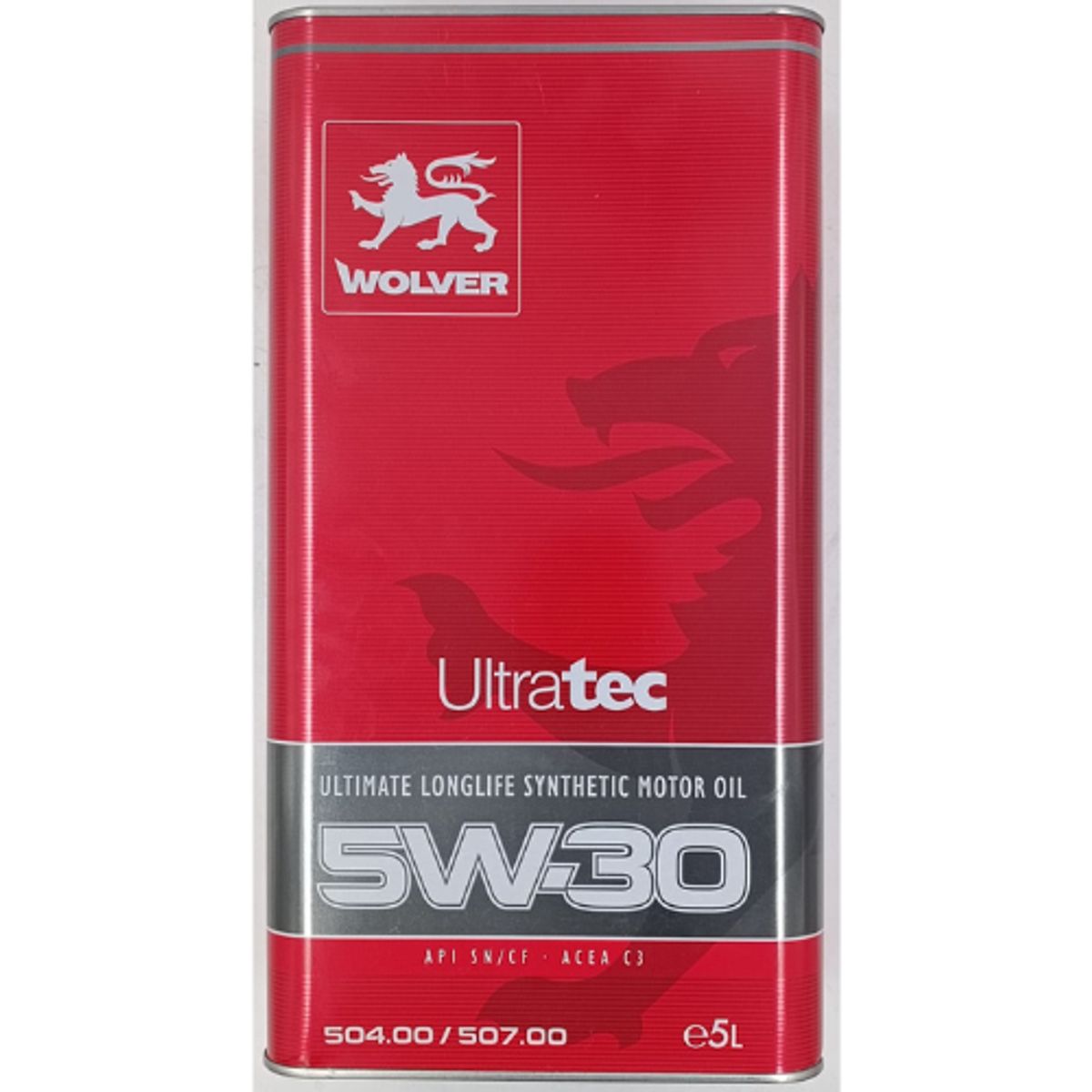 WOLVER - Lubricante Aceite 5W30 Wolver Ultratec C3 Sintetico 5lts