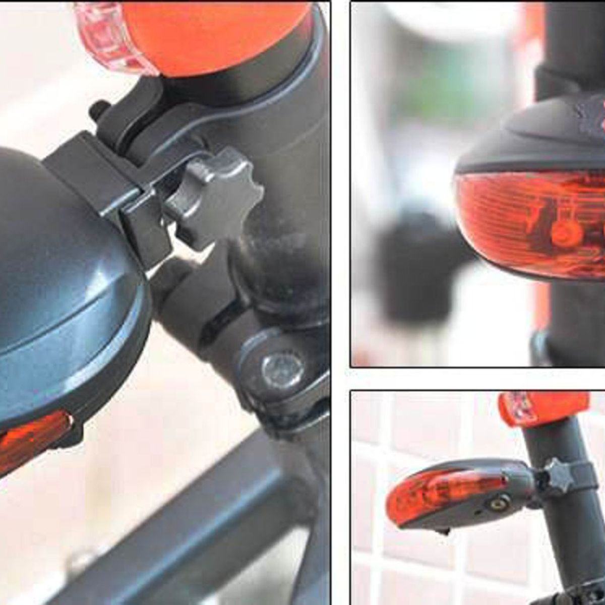 GENERICO - Luz Trasera laser marcador camino bicicleta Ciclo Via