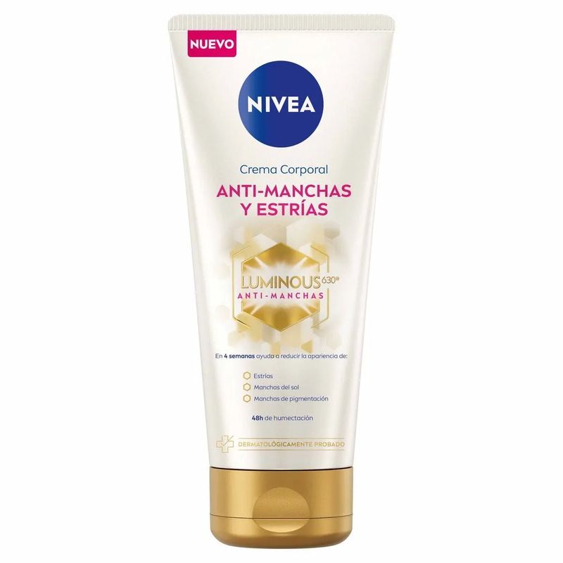 NIVEA - NIVEA LUMINOUS 630 CREMA CORPORAL ANTIESTRIAS Y MANCHAS X 200 ML.-