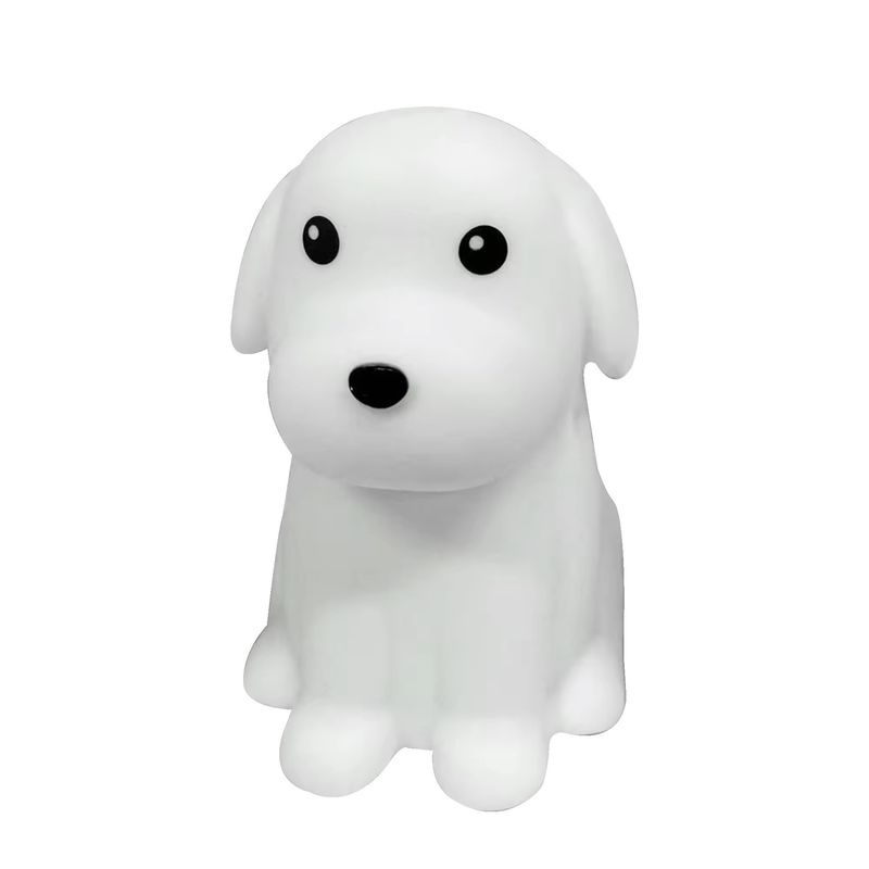 GENERICO - Lámpara Diseño Perro Espanta Cuco De Silicona Kawaii Usb