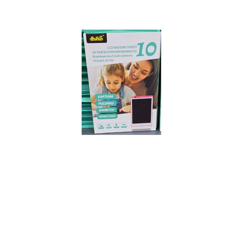 ANGELES DEL HOGAR - Pizarra Magica Tablet Lcd Para Escritura Y Dibujo 10 Pulgada