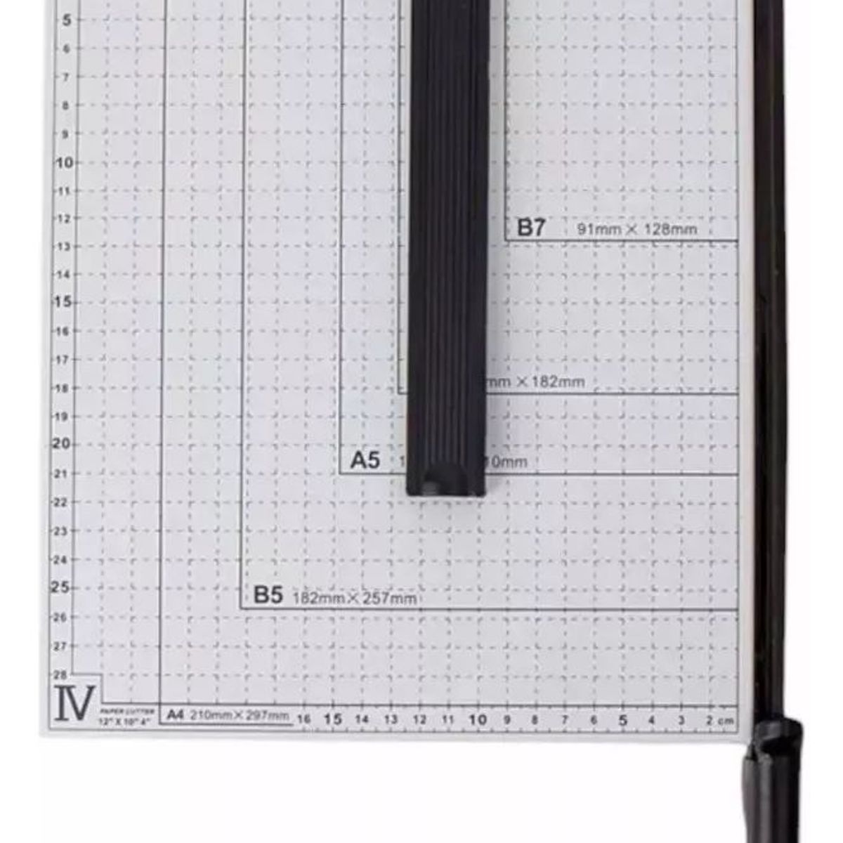 GENERICO - Guillotina Metálica A4 Cortador De Papel Fotos Hojas