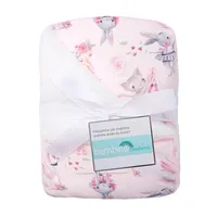 Frazada De Sherpa Rosado Bailarinas Niña