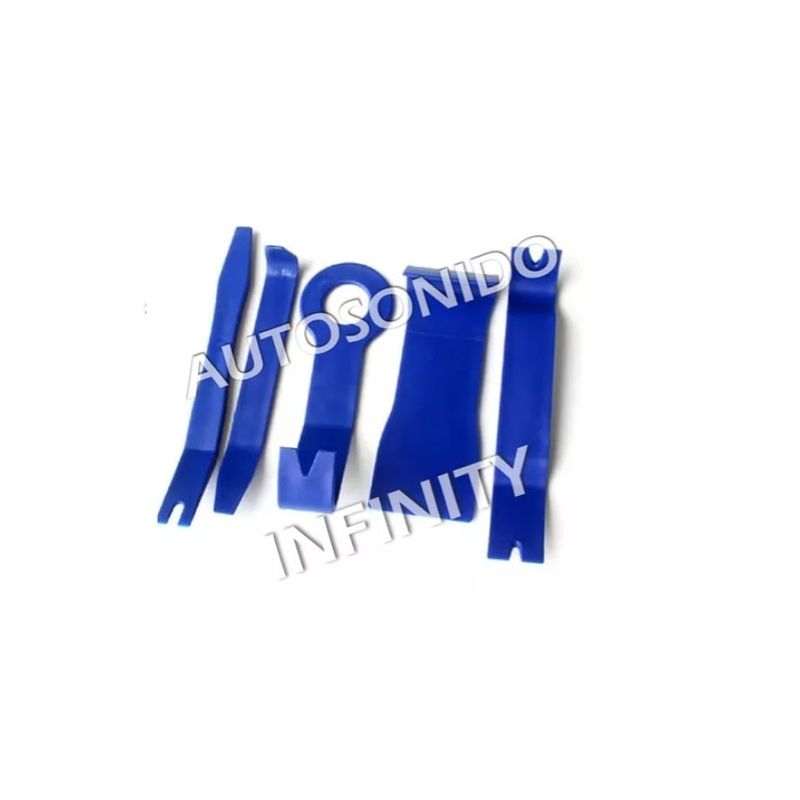 GENERICO - Kit Herramientas Desmontaje Audio Tableros 5 Pcs Nailon