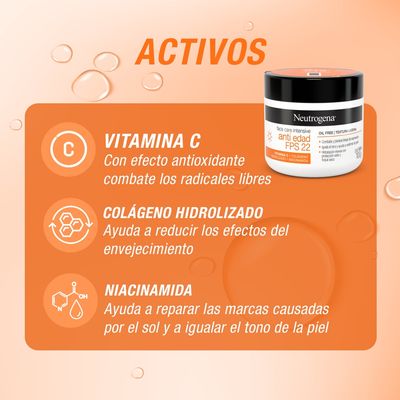 Imagen 2 del producto CREMA FACIAL FACE CARE INTENSIVE ANTIEDAD FPS22 X 100 GR