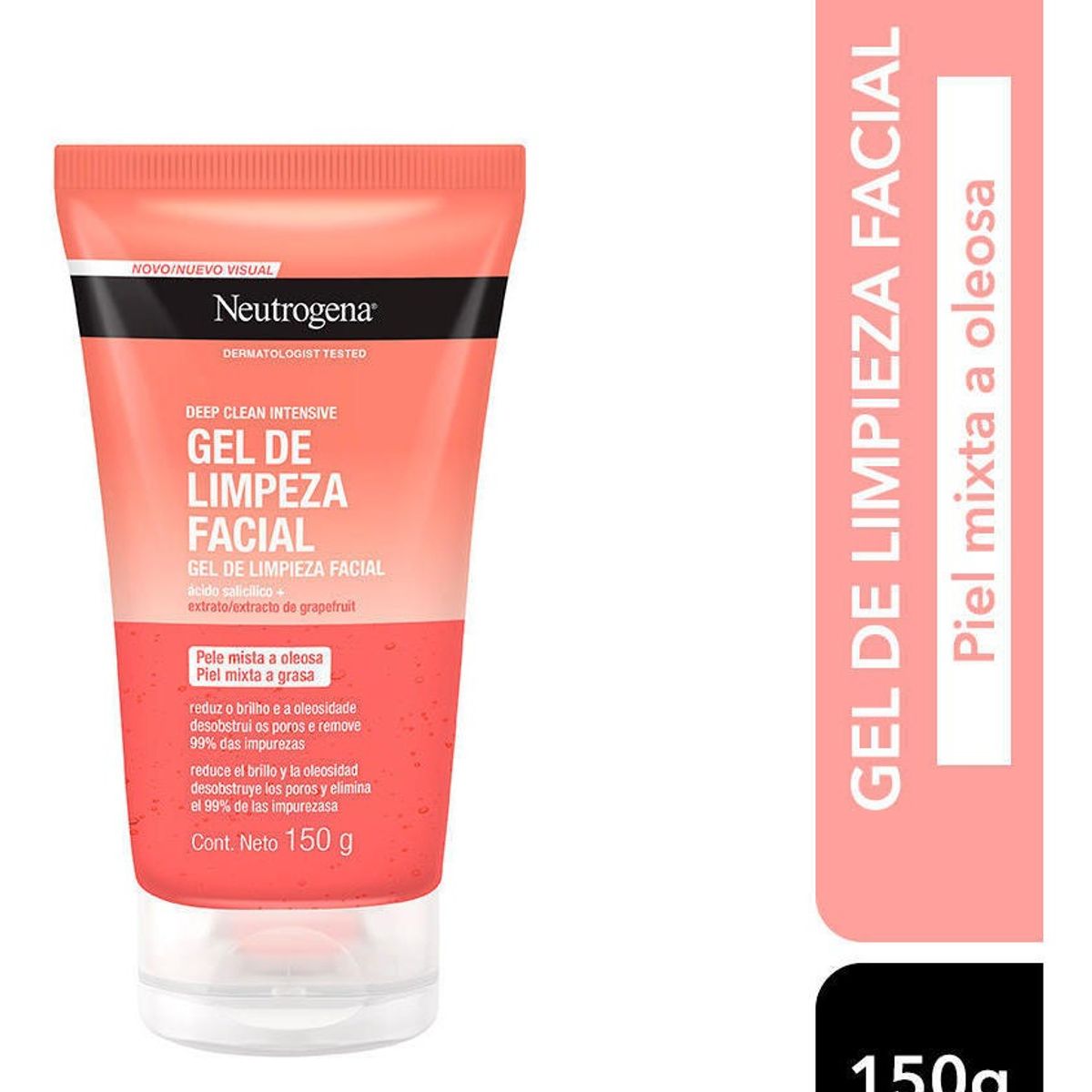 NEUTROGENA - NEUTROGENA GEL DEEP CLEAN GRAPEFRUIT X 150GR.-