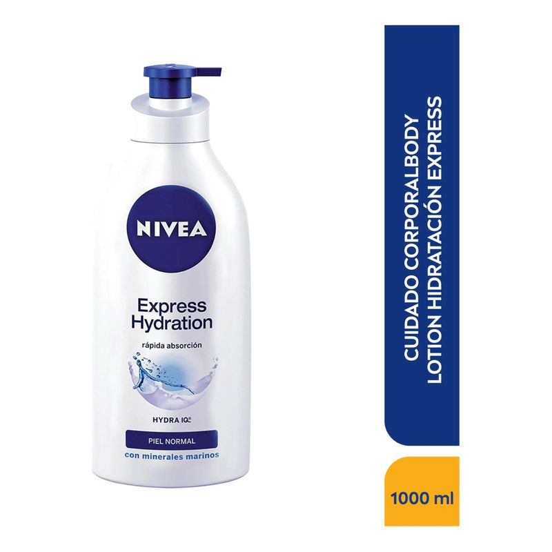 NIVEA - NIVEA BODY LOTION HIDRATACION EXPRESS X 1 LT