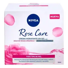 NIVEA - CREMA FACIAL HIDRATANTE ROSE CARE X 50 ML