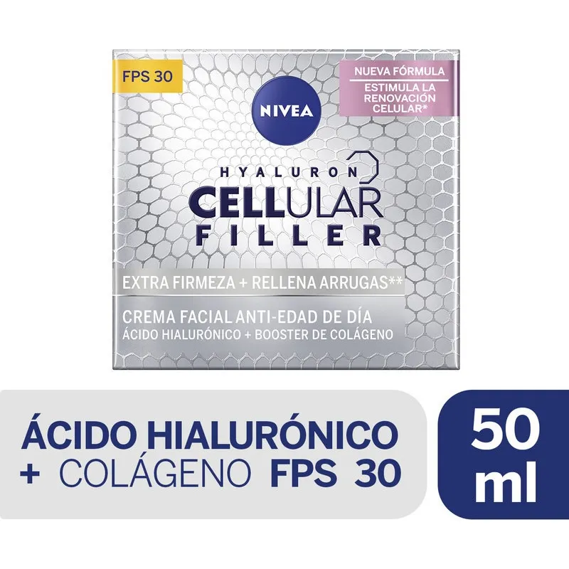 NIVEA - NIVEA FACE CELLULAR ANTIAGE DIA FPS 30 X 50 ML