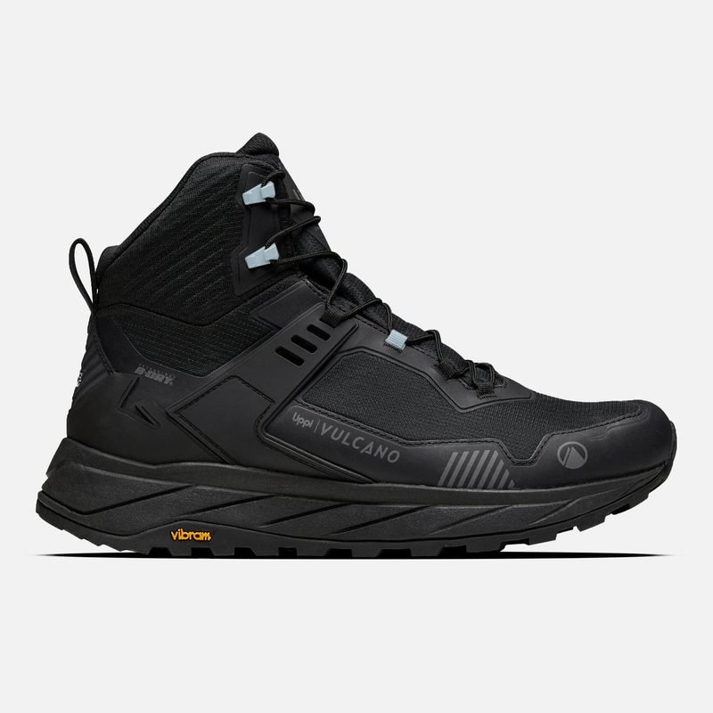 LIPPI - Zapatilla Mujer Atlas Mid Negro Celeste Lippi