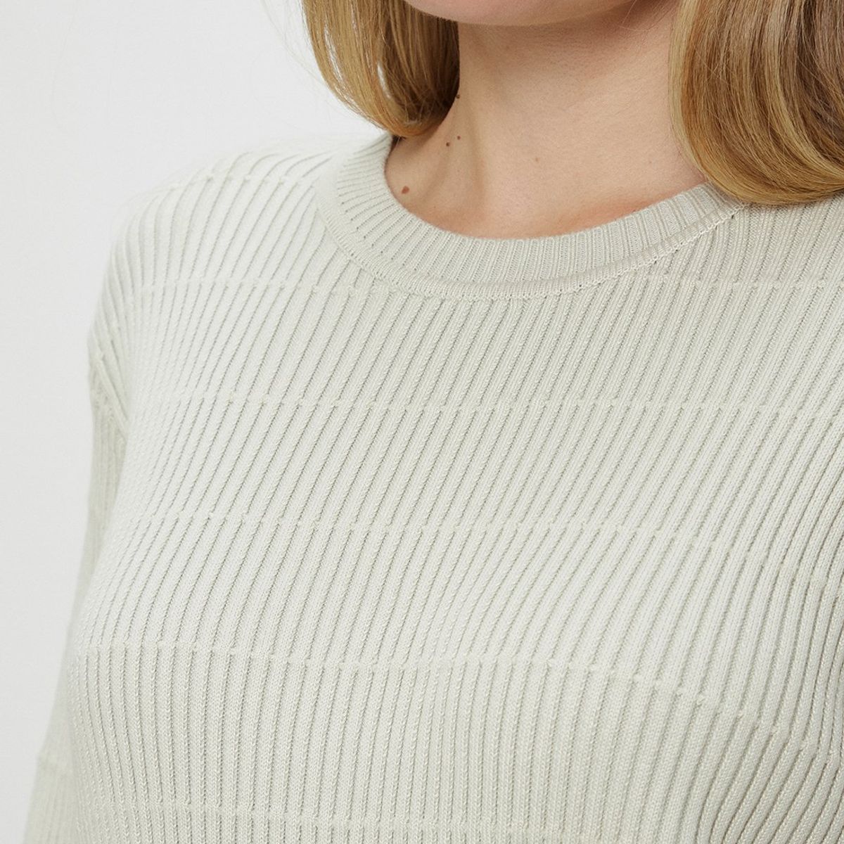 MA GRIFFE - Sweater Verde Agua Mujer Magriffe