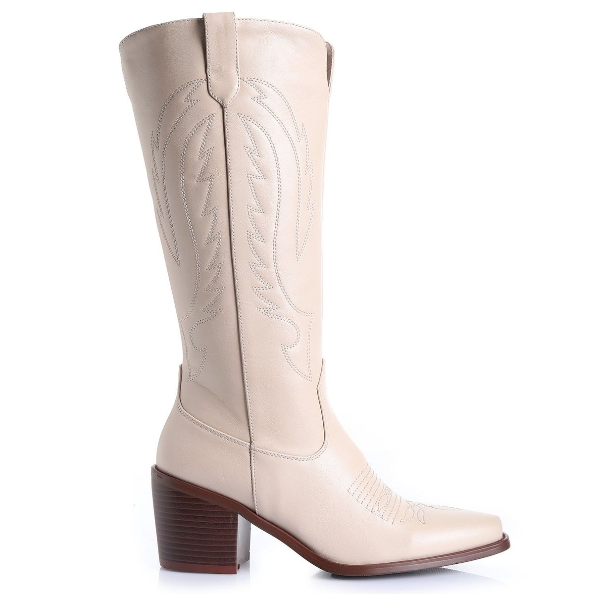 VIA UNO - Bota Mujer Crema Via Uno 22512301