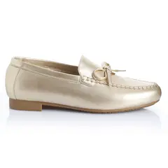 VIA UNO - Zapato Mujer Dorado 22501502