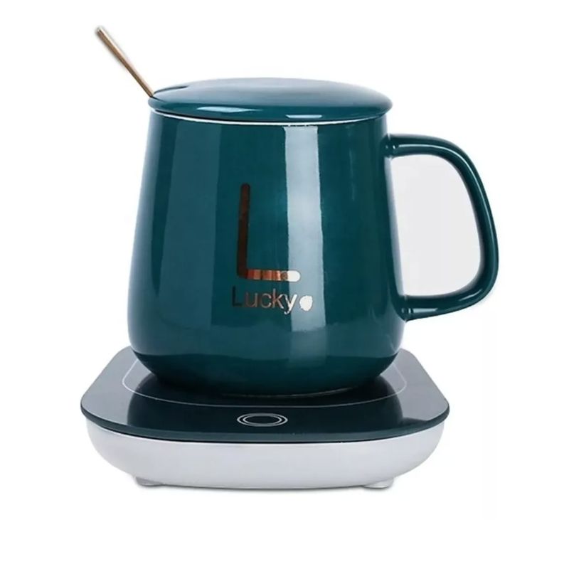 GENERICO - Taza De Café Con Calentador Eléctrico