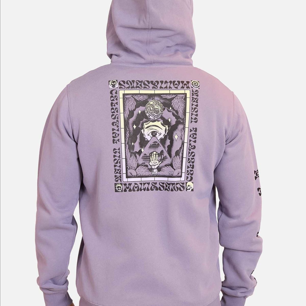 MAUI AND SONS - Poleron Sweatshirt Eye Logo Morado Hombre Maui And Sons