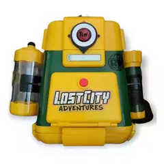 TOLIPA - Mochila Aventuras En La Cuidad Perdida - Amarillo