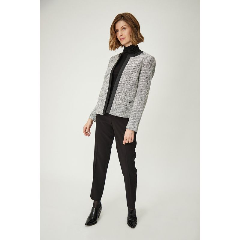 MA GRIFFE - Chaqueta Negro Mujer Magriffe