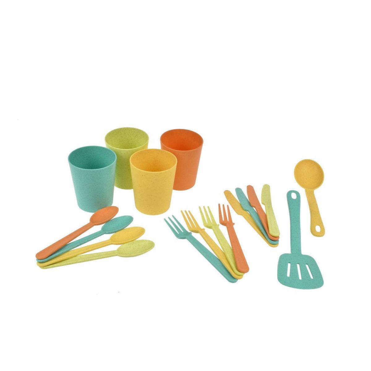 ANSALDO - Set de cocina Ansaldo 25 piezas material reciclable
