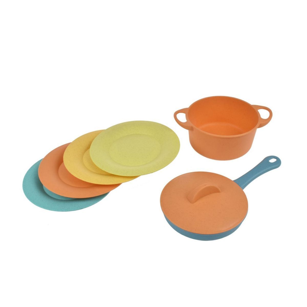 ANSALDO - Set de cocina Ansaldo 25 piezas material reciclable