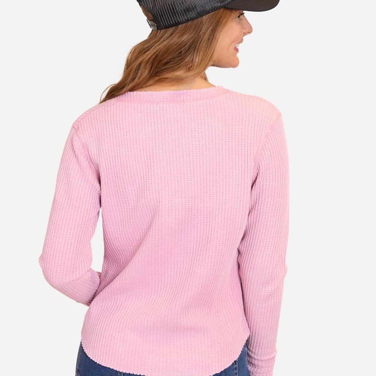 MAUI AND SONS - Poleron Bonded Wcky Crew Neck Rosado Mujer Maui And Sons
