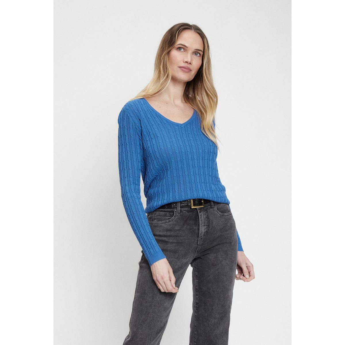 MA GRIFFE - Tejido Azul Marino Mujer Magriffe