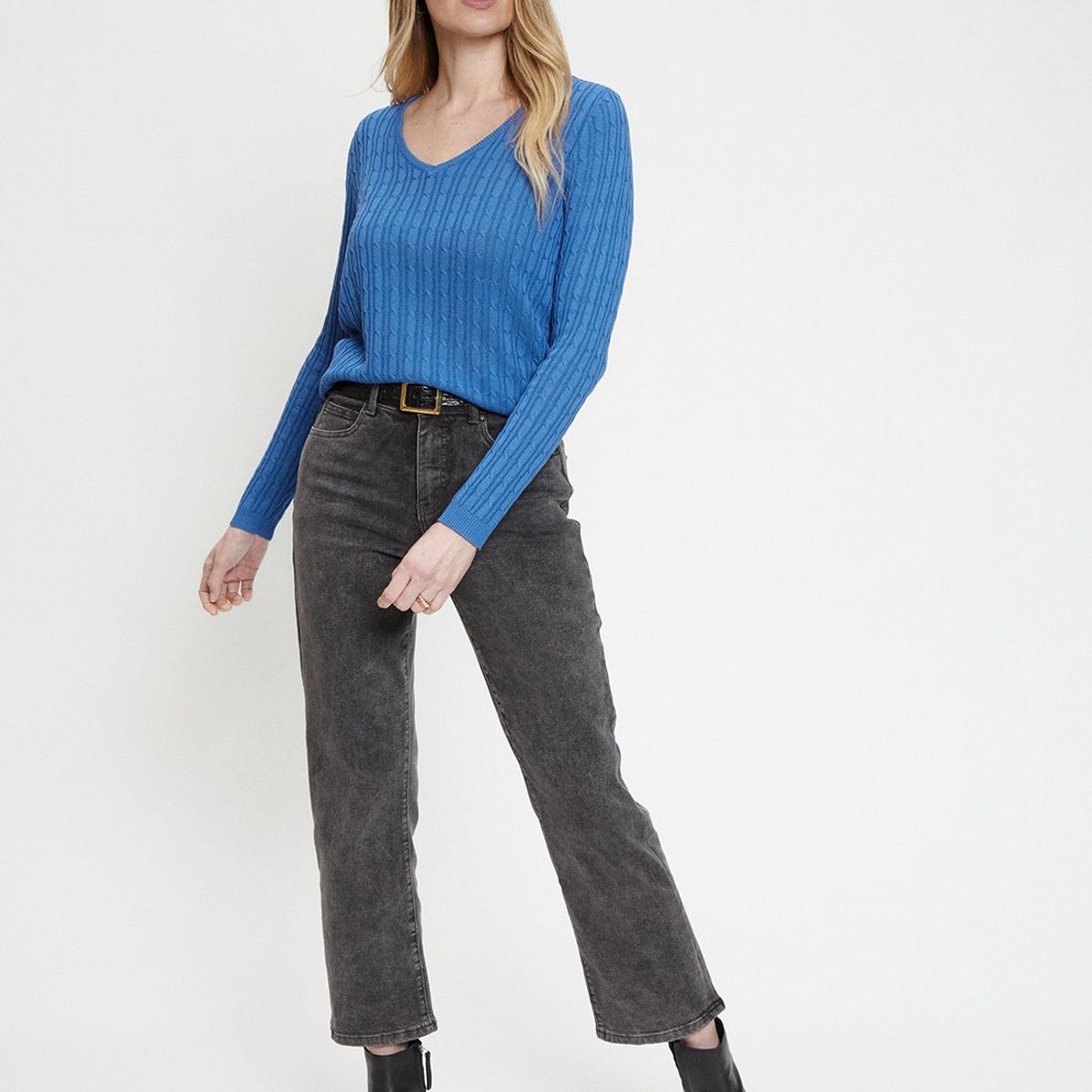 MA GRIFFE - Tejido Azul Marino Mujer Magriffe