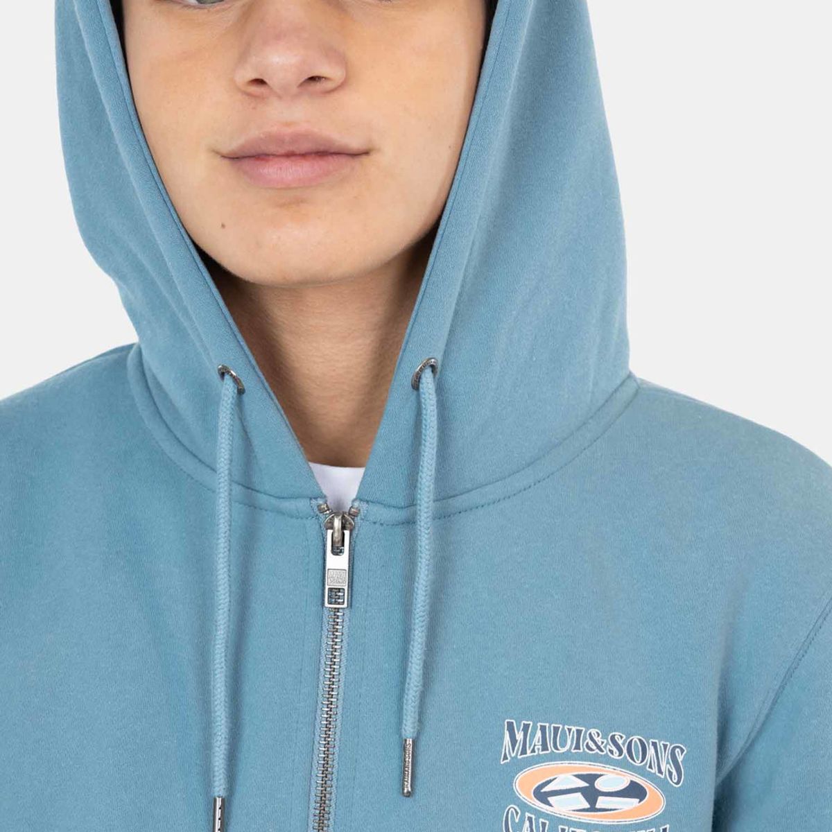 MAUI AND SONS - Poleron Full Print California Celeste Infantil Maui And Sons