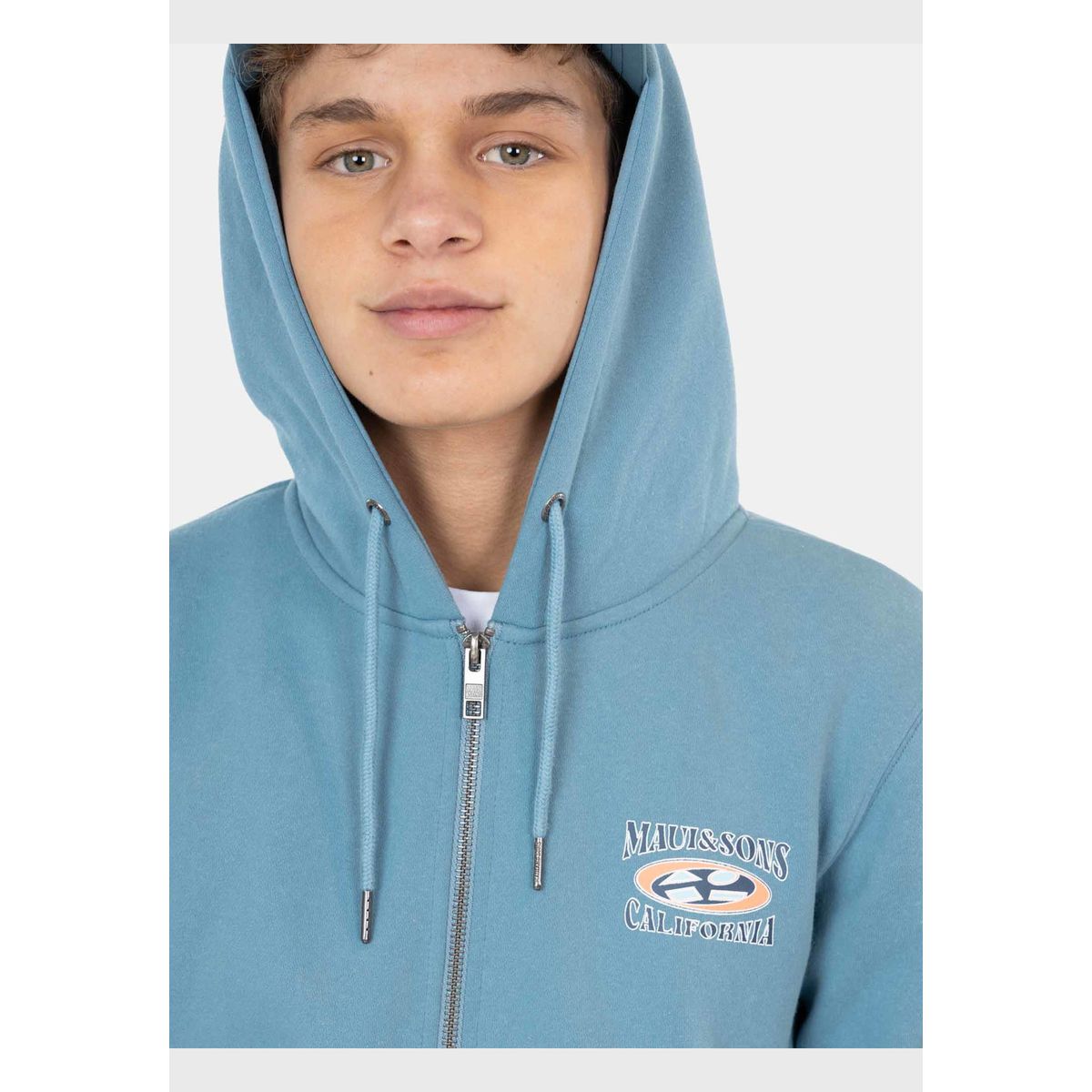 MAUI AND SONS - Poleron Full Print California Celeste Infantil Maui And Sons