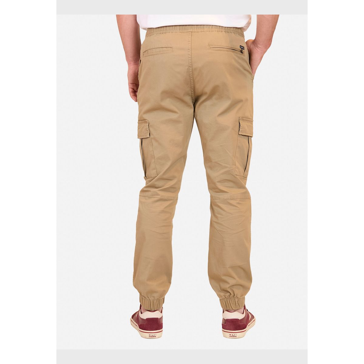 MAUI AND SONS - Pantalon Jogger Cargo Kona Khaki Hombre Maui And Sons