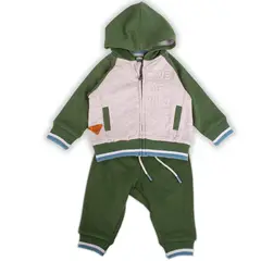 PILLIN - Conjunto Buzo Bebe Niño Verde