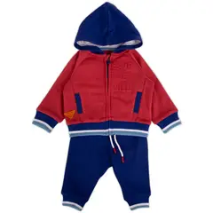 PILLIN - Conjunto Buzo Bebe Niño Rojo