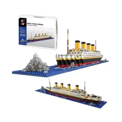GENERICO - Set Construcción Rms Titanic 1860 Piezas 3d