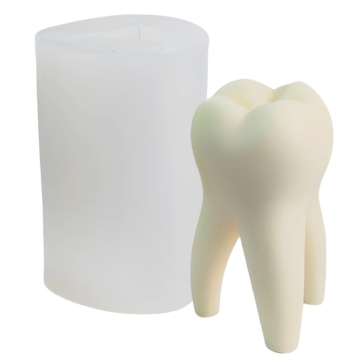 GENERICO - Molde Silicona Con Forma De Diente Muela 3d Para Decoración