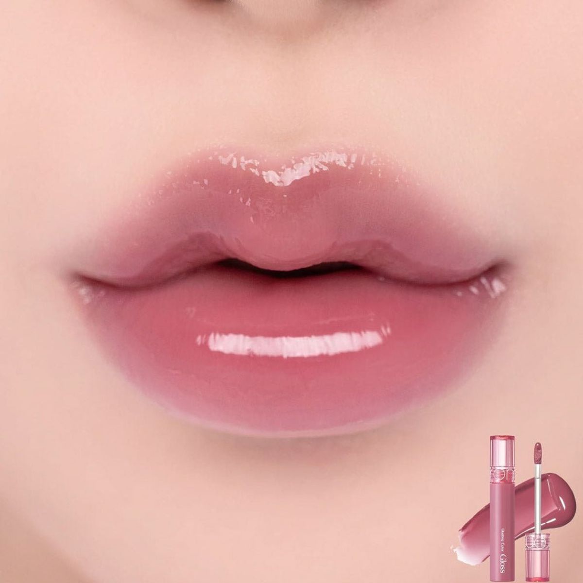 ROMAND - Brillo labial con color hidratante efecto volumen Grapy Way