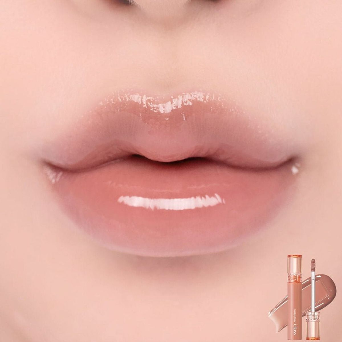 ROMAND - Brillo labial con color hidratante Nutty Vague