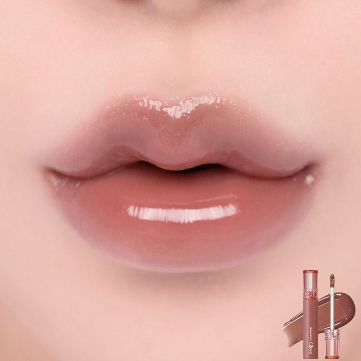 ROMAND - Brillo labial con color hidratante Deepen Moor