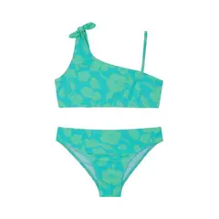 H2O WEAR - Traje de Baño Niña Teen Bikini UV30+ Un hombro