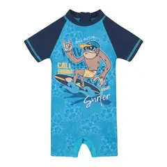 H2O WEAR - Traje de Baño Bebe Niño Body UV50+ Manga Corta