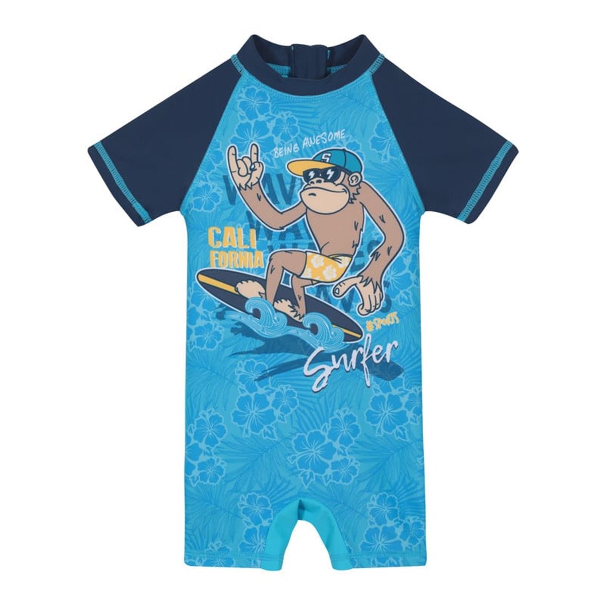H2O WEAR - Traje de Baño Bebe Niño Body UV50+ Manga Corta H2O Wear H2O WEAR