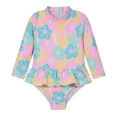 H2O WEAR - Traje de Baño Bebe Niña Manga Larga UV50+