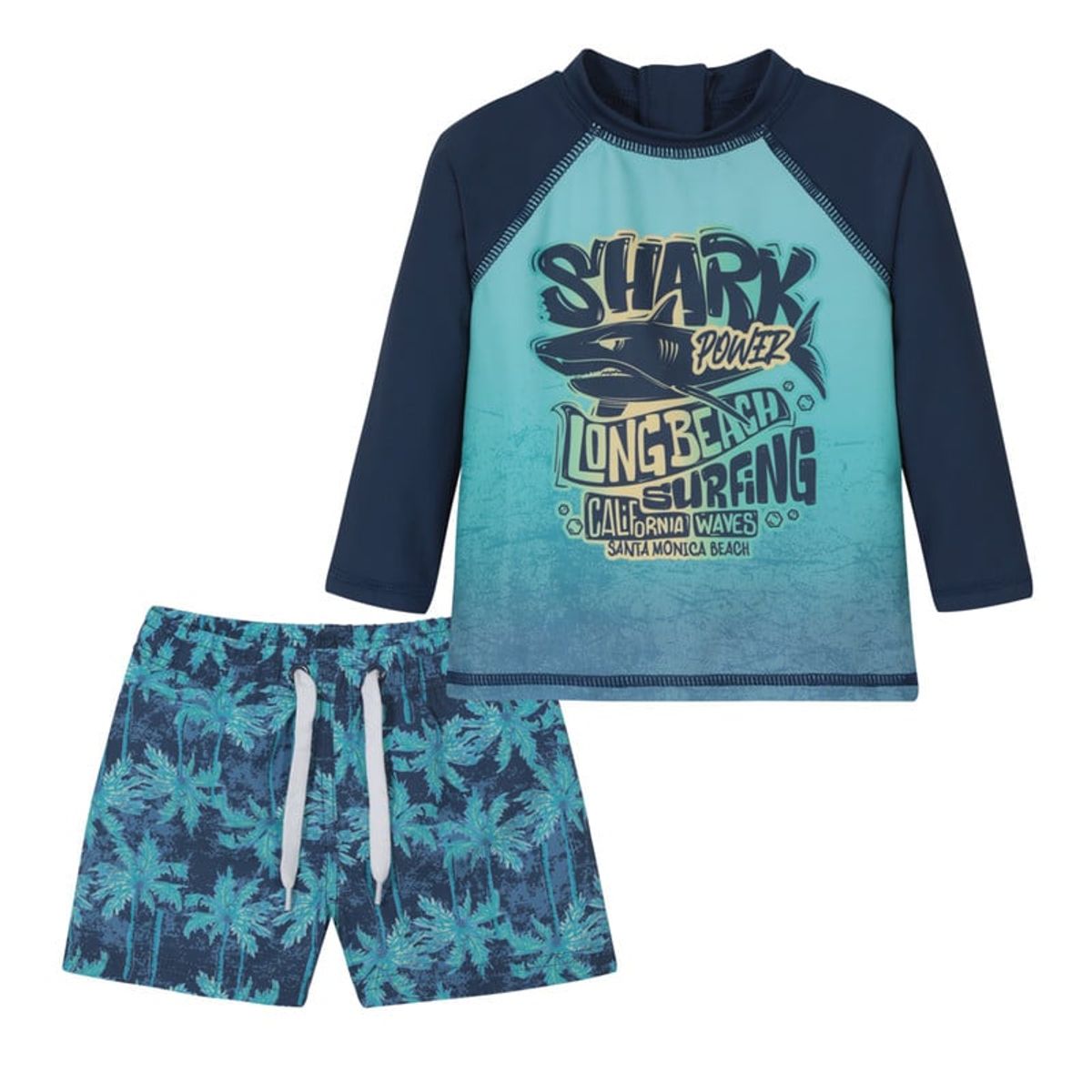 H2O WEAR - Traje Baño Bebe Niño Set UV50+ Manga Larga H2O Wear H2O WEAR